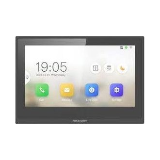 HikVision KH6 7" touchscreen LED kaputelefon monitor fekete