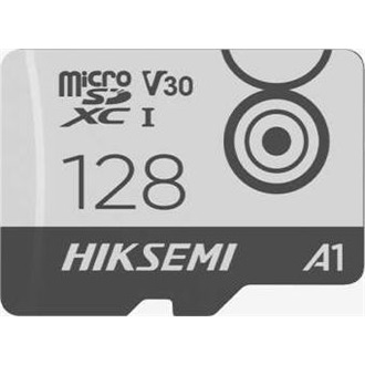 Hikvision 128GB HIKSEMI City Go UHS-1 Class10 U3 V30 A1 vízálló ütésálló microSDXC memóriakártya BOX fehér
