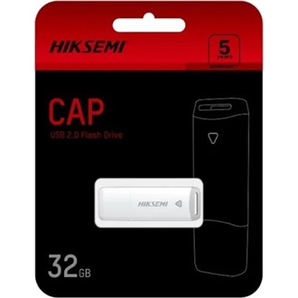 Hikvision 32GB HIKSEMI M220P Cap USB-A 2.0 pendrive BOX fehér