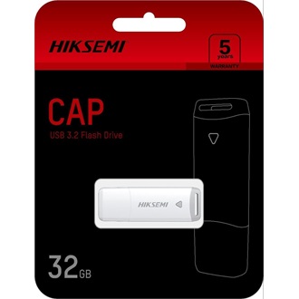 Hikvision 32GB HIKSEMI M220P Cap USB-A 3.2 Gen1 pendrive BOX fehér