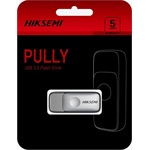 Hikvision 32GB HIKSEMI PULLY M210S USB-A 3.0 pendrive BOX ezüst
