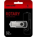 Hikvision 32GB HIKSEMI ROTARY M200S USB-A 2.0 pendrive BOX ezüst