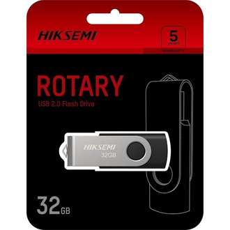 Hikvision 32GB HIKSEMI ROTARY M200S USB-A 2.0 pendrive BOX ezüst