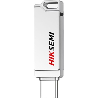 Hikvision 32GB HIKSEMI SYNC vízálló USB-A/C 3.2 Gen1 pendrive BOX szürke