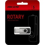 Hikvision 4GB HIKSEMI ROTARY M200S USB-A 2.0 pendrive BOX ezüst-fekete