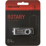 Hikvision 64GB HIKSEMI M200S USB-A 2.0 pendrive BOX szürke-fekete