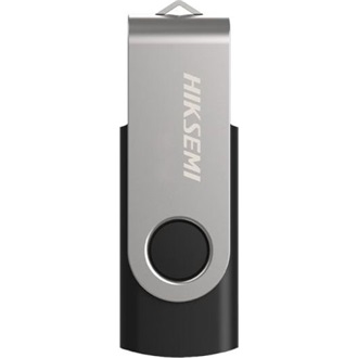 Hikvision 64GB HIKSEMI ROTARY M200S USB-A 2.0 pendrive BOX ezüst-fekete