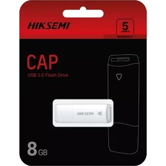 Hikvision 8GB HIKSEMI M220P Cap USB-A 2.0 pendrive BOX fehér