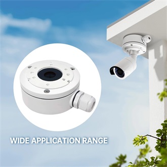 Hikvision DS-1280ZJ-XS csatlakozódoboz fehér 1db