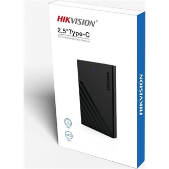 Hikvision HIKSEMI 2.5" SATA3 USB3.0 külső ház fekete Micro-B