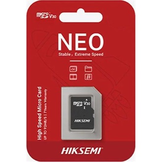 Hikvision 64GB HIKSEMI NEO UHS-1 Class10 microSDXC memóriakártya BOX