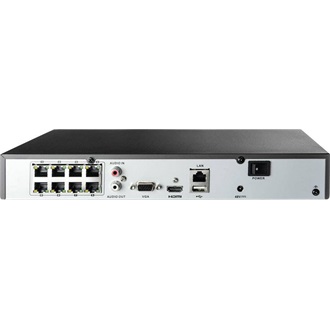 Hikvision HiLook NVR-108MH-C/8P hálózati video rögzítő NVR