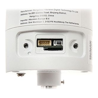 Hikvision IP csőkamera - DS-2CD2043G2-IU (4MP, 2,8mm, kültéri, H265+, IP67, IR30m, ICR, WDR, 3DNR, SD, PoE)