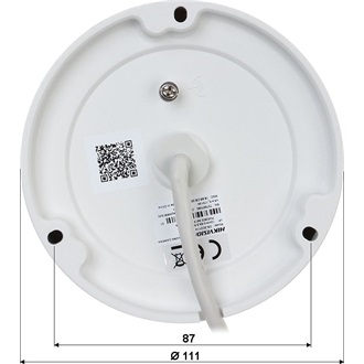 Hikvision IP dómkamera - DS-2CD1121-I (2MP, 2,8mm, kültéri, H264, IP67, IR30m, ICR, DWDR, 3DNR, PoE, IK10)