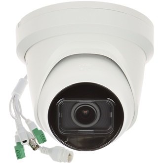 Hikvision IP turretkamera - DS-2CD2H43G2-IZS (4MP, 2,8-12mm, kültéri, H265+, IP66, IR30m, ICR, WDR, 3DNR, SD, PoE, IK10)