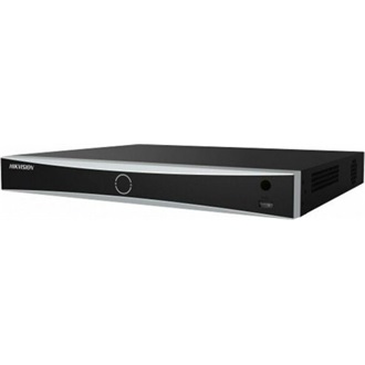 Hikvision NVR rögzítő - DS-7604NXI-K1/4P (4 csatorna, 40Mbps rögzítési sávszél., H265, HDMI+VGA, 2xUSB, 1x Sata, 4x PoE)
