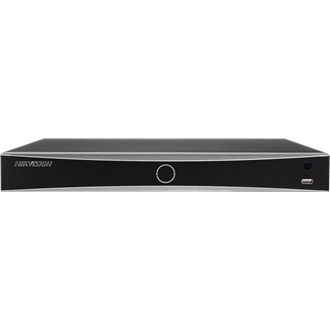 Hikvision NVR rögzítő - DS-7608NXI-K2/8P (8 csatorna, 80Mbps rögzítési sávszél., H265, HDMI+VGA, 2xUSB, 2x Sata, 8x PoE)