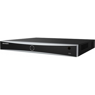 Hikvision NVR rögzítő - DS-7608NXI-K2/8P (8 csatorna, 80Mbps rögzítési sávszél., H265, HDMI+VGA, 2xUSB, 2x Sata, 8x PoE)