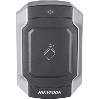 Hikvision RFID kártyaolvasó - DS-K1104M (Mifare (13,56MHz), RS-485/WG26/WG34, IP65, IK10, 12VDC)