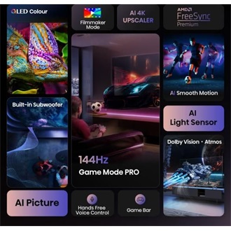 Hisense 100" 100E7QPRO 4K UHD Smart Gamer QLED TV