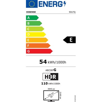Hisense 50U7Q 50" ULED MiniLED smart TV