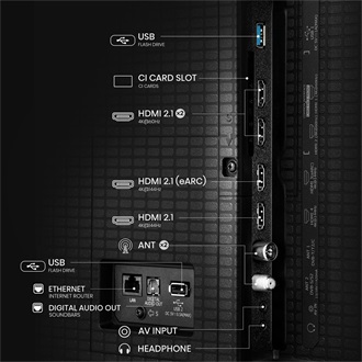Hisense 50" 50U7Q 4K UHD Smart MiniLED ULED TV