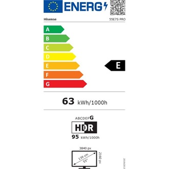 Hisense 55E7S PRO 55" QLED smart TV