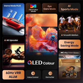 Hisense 65E7Q 65" QLED smart TV