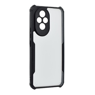 Honor 200 5G Gigapack Szilikon telefonvédő ütésállóság, kameravédő, FEKETE