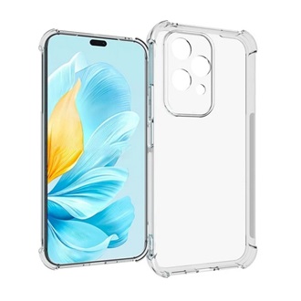 Honor 200 Lite 5G Gigapack Szilikon telefonvédő ütésállóság, légpárnás sarok, ÁTLÁTSZÓ