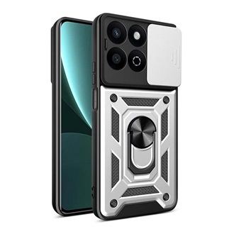 Honor 200 Smart GIGAPACK Defender szilikon telefonvédő ütésállóság, kameravédő, EZÜST