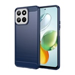 Honor 200 Smart GIGAPACK Szilikon telefonvédő ütésállóság, karbon minta, SÖTÉTKÉK