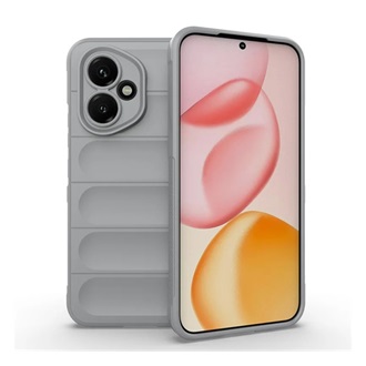 Honor 400 GIGAPACK Szilikon telefonvédő ütésállóság, 3D, VILÁGOSSZÜRKE