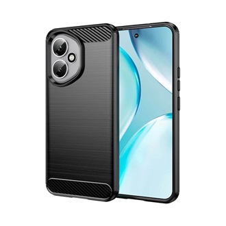 Honor 400 GIGAPACK Szilikon telefonvédő ütésállóság, karbon minta, FEKETE