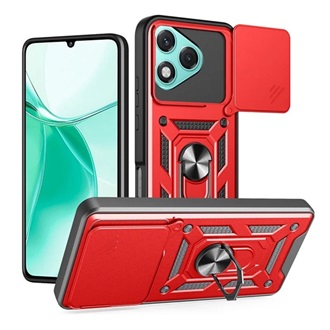 Honor 400 Lite GIGAPACK Defender szilikon telefonvédő ütésállóság, kameravédő, PIROS