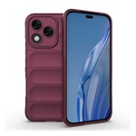 Honor 400 Lite GIGAPACK Szilikon telefonvédő ütésállóság, 3D, BORDÓ