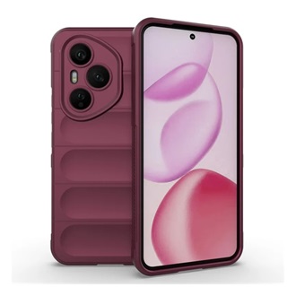 Honor 400 Pro GIGAPACK Szilikon telefonvédő ütésállóság, 3D, BORDÓ