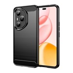 Honor 400 Pro GIGAPACK Szilikon telefonvédő ütésállóság, karbon minta, FEKETE