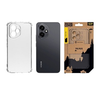 Honor 400 TACTICAL TPU PLYO szilikon telefonvédő ütésállóság, légpárnás sarok, ÁTLÁTSZÓ