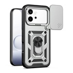 Honor 600 / 600 Pro GIGAPACK Defender szilikon telefonvédő ütésállóság, kameravédő, EZÜST