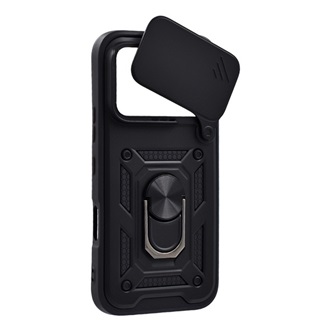 Honor 600 / 600 Pro GIGAPACK Defender szilikon telefonvédő ütésállóság, kameravédő, FEKETE