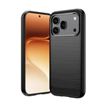 Honor 600 / 600 Pro GIGAPACK Szilikon telefonvédő ütésállóság, karbon minta, FEKETE