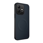 Honor 600 Lite GIGAPACK Szilikon telefonvédő műanyag hátlap, mágneses, SÖTÉTKÉK