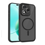 Honor 600 Lite GIGAPACK Szilikon telefonvédő ütésállóság, MagSafe, FEKETE