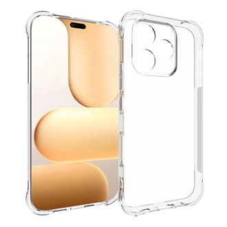 Honor 600 Lite GIGAPACK Szilikon telefonvédő ütésállóság, légpárnás sarok, ÁTLÁTSZÓ