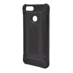 Honor 7X (2017) Gigapack Defender szilikon telefonvédő ütésállóság, fémhatás, FEKETE