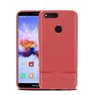 Honor 7X (2017) Gigapack szilikon telefonvédő ütésállóság, szálcsiszolt, PIROS