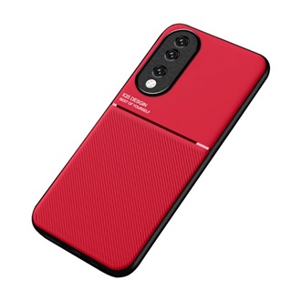 Honor 90 5G Gigapack Szilikon telefonvédő ütésállóság, csíkos, PIROS