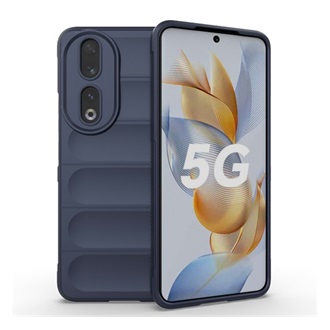 Honor 90 5G Gigapack szilikon telefonvédő ütésállóság, 3D, SÖTÉTKÉK