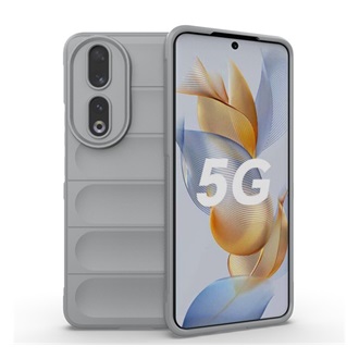Honor 90 5G Gigapack szilikon telefonvédő ütésállóság, 3D, VILÁGOSSZÜRKE